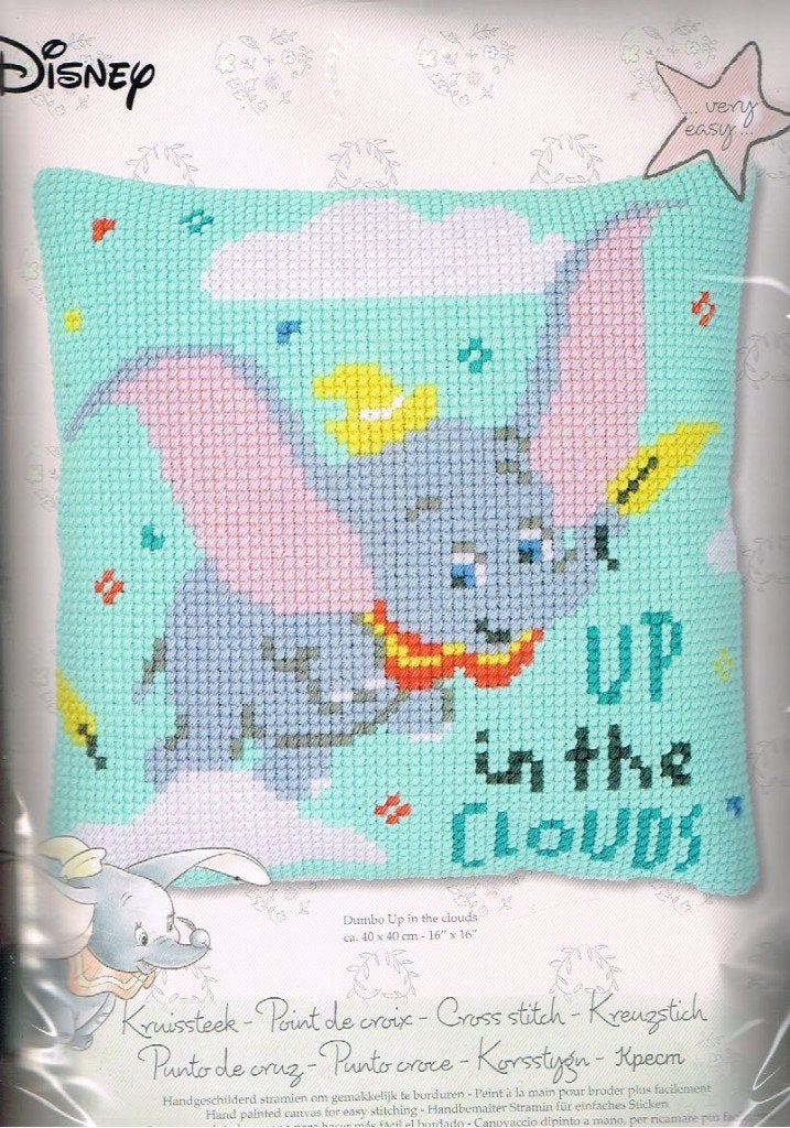 Cado aanbieding disney borduurpakket kussen, DUMBO 217, Ophalen of Verzenden, Nieuw, Handborduren, Borduurpakket