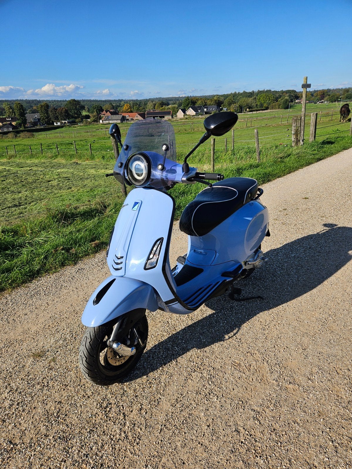 Vespa Primavera 2017, Fietsen en Brommers, Ophalen, Gebruikt, Overige modellen, 49 cc