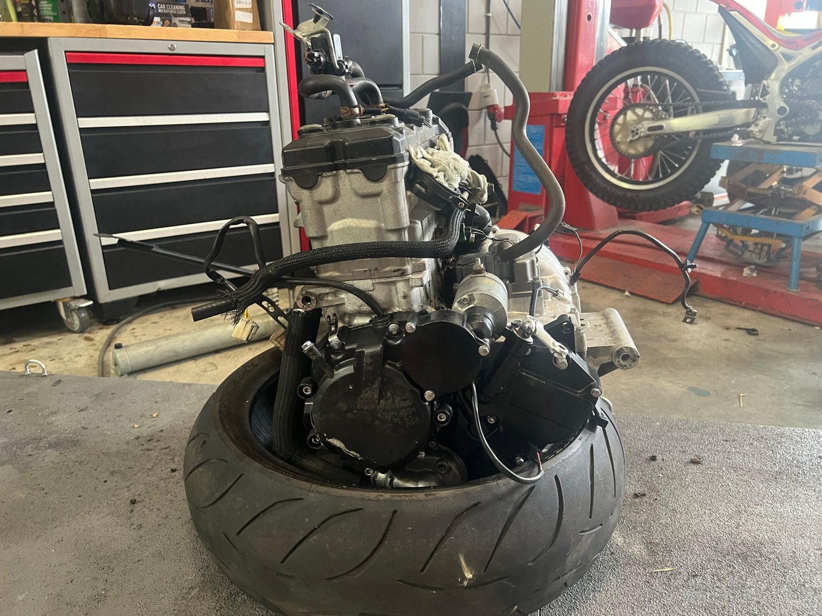 GSXR 600 K6 K7 Motor - Werkend Gedemonteerd, Motoren, Onderdelen | Suzuki, Ophalen, Gebruikt
