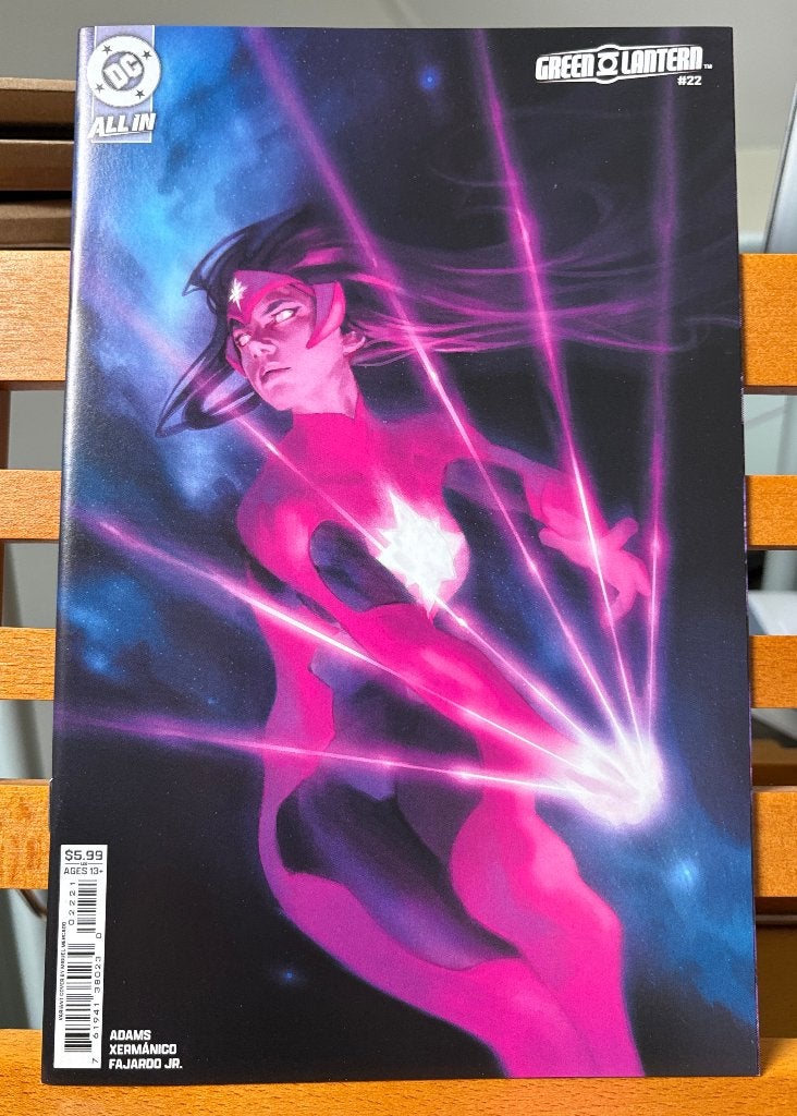 Green Lantern (2023) #22 Miguel Mercado variant (DC Comics), Eén comic, Amerika, Nieuw, Ophalen of Verzenden