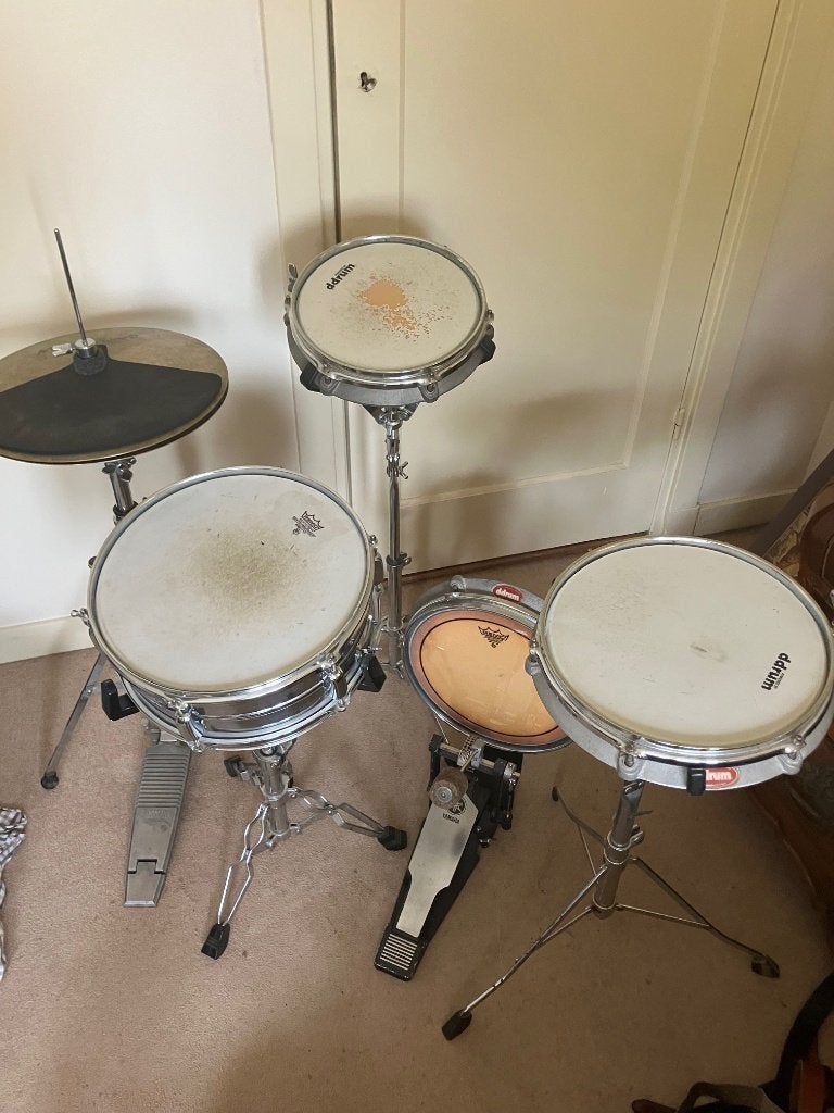 Akoestische Oefenset / Hardware (ddrum/Masterwork/Yamaha), Muziek en Instrumenten, Percussie, Ophalen, Gebruikt, Overige soorten