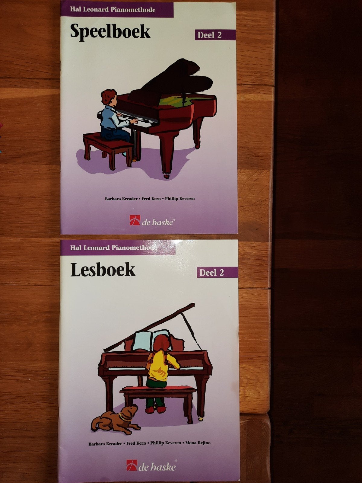 piano : Hal leonard pianomethode lesboek 2 + speelboek 2, Gebruikt, Overige genres, Les of Cursus, Ophalen of Verzenden