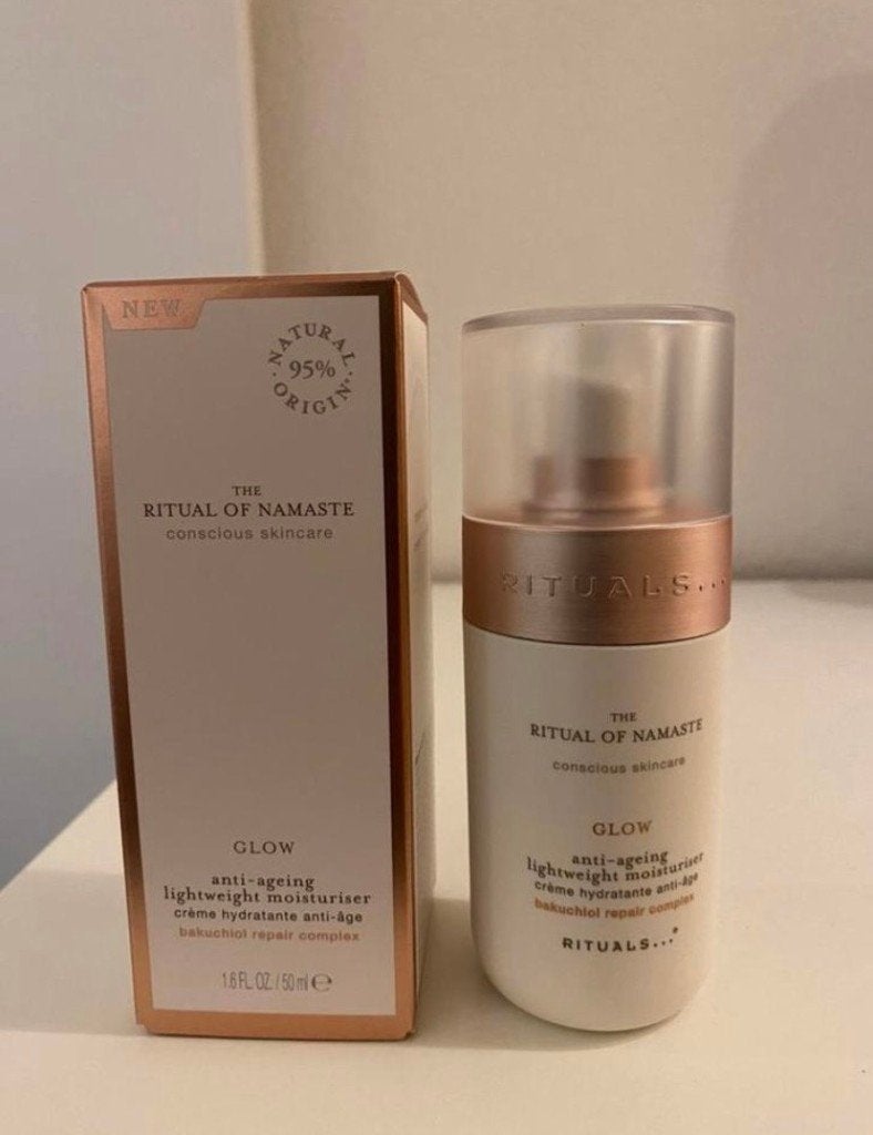 Rituals Namaste anti-aging dagcreme lightweight moisturiser, Ophalen of Verzenden, Nieuw, Gehele gezicht