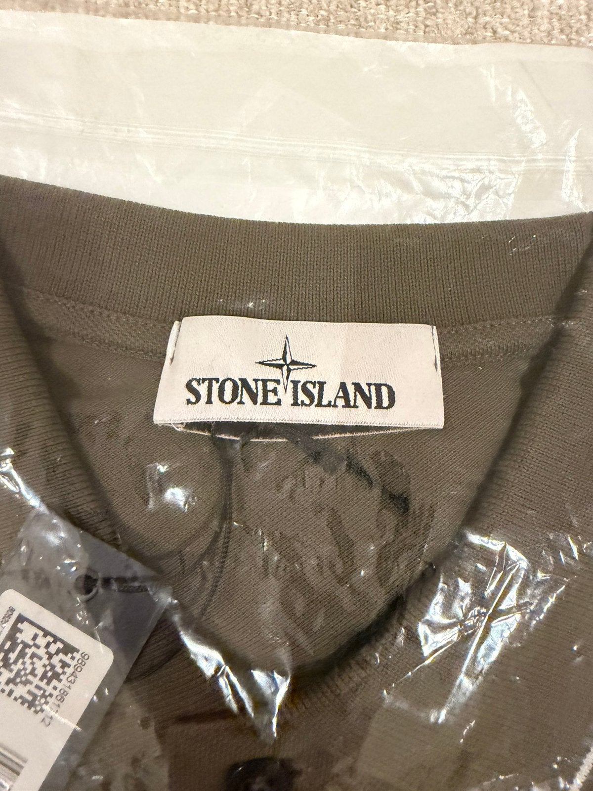 Stone Island Polo | Nieuw met Labels | Olive Green | M, Verzenden, Nieuw, Maat 48/50 (M), Groen