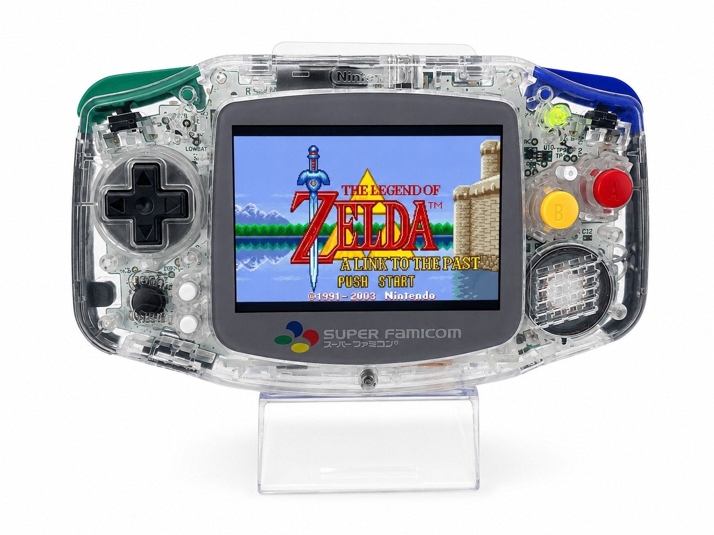Game Boy Advance - SNES Mod IPS V5 + batterij, Spelcomputers en Games, Spelcomputers | Nintendo Game Boy, Ophalen of Verzenden
