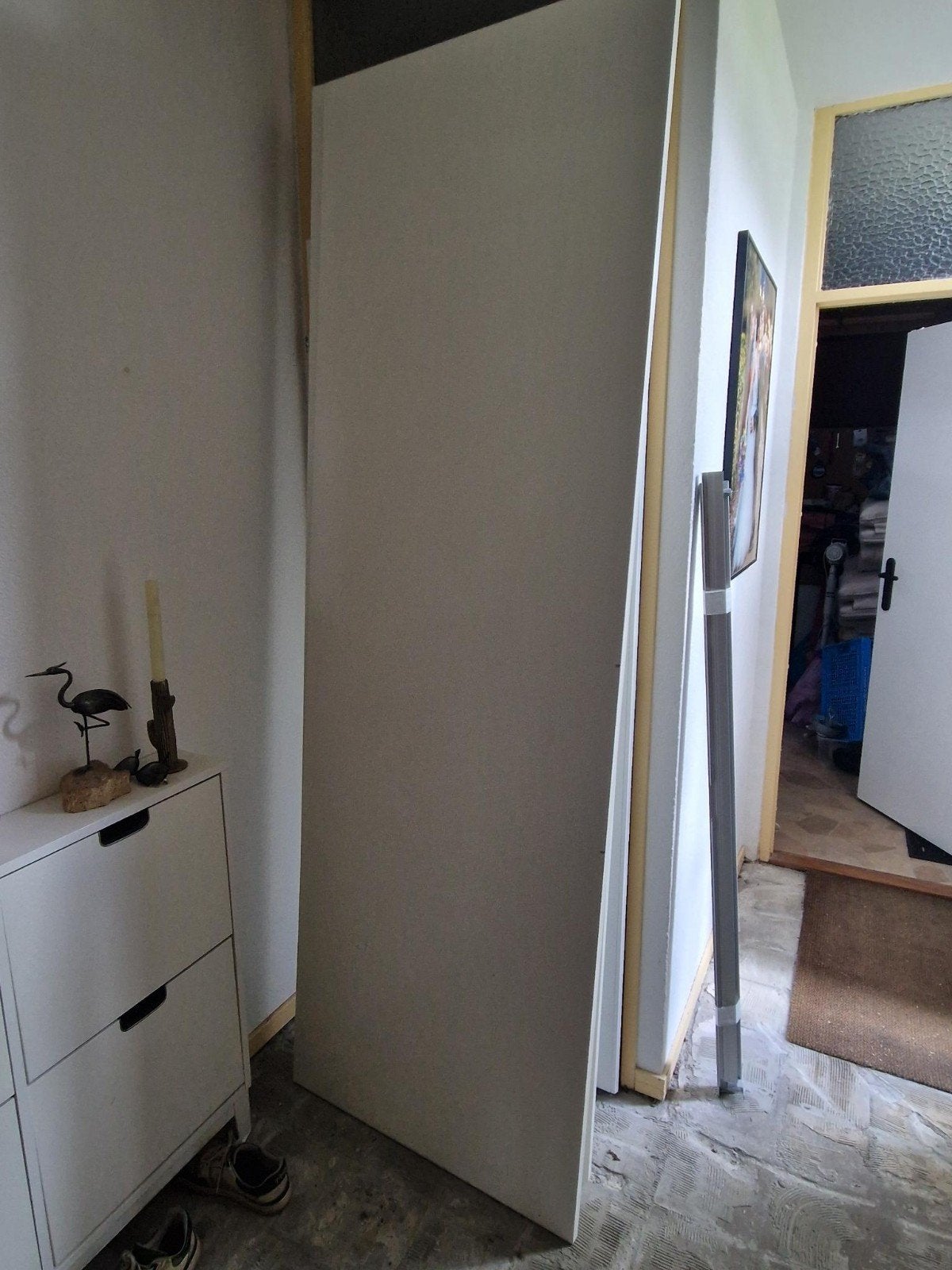 GRATIS - IKEA PAX Hasvik schuifdeuren wit 150x236 + rails, Overige materialen, Gebruikt, 200 cm of meer, Minder dan 25 cm
