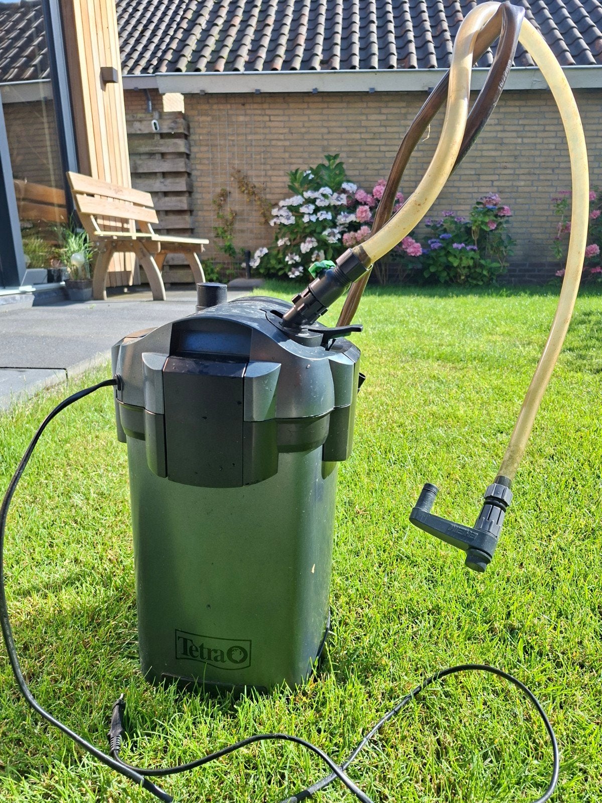 Tetra ex 1000 plus potfilter, Dieren en Toebehoren, Ophalen, Gebruikt, Tetra, Inclusief toebehoren