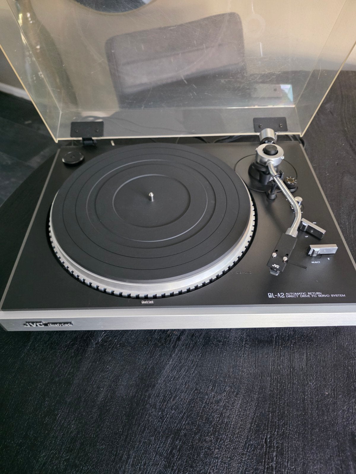 JVC QL-A2 Direct Drive Platenspeler, Gebruikt, Automatisch, Platenspeler, Ophalen