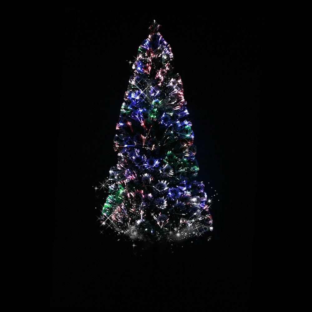 Glasvezel-led-kerstboom. Multicolor. Nieuwste techniek 1.80M, Diversen, Ophalen of Verzenden, Nieuw