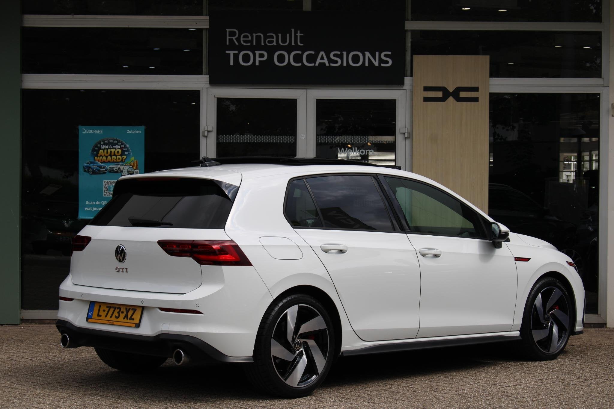 Volkswagen Golf 2.0 TSI GTI 245PK | Panoramadak | Stoel- en, Euro 6, 4 cilinders, 1984 cc, Wit