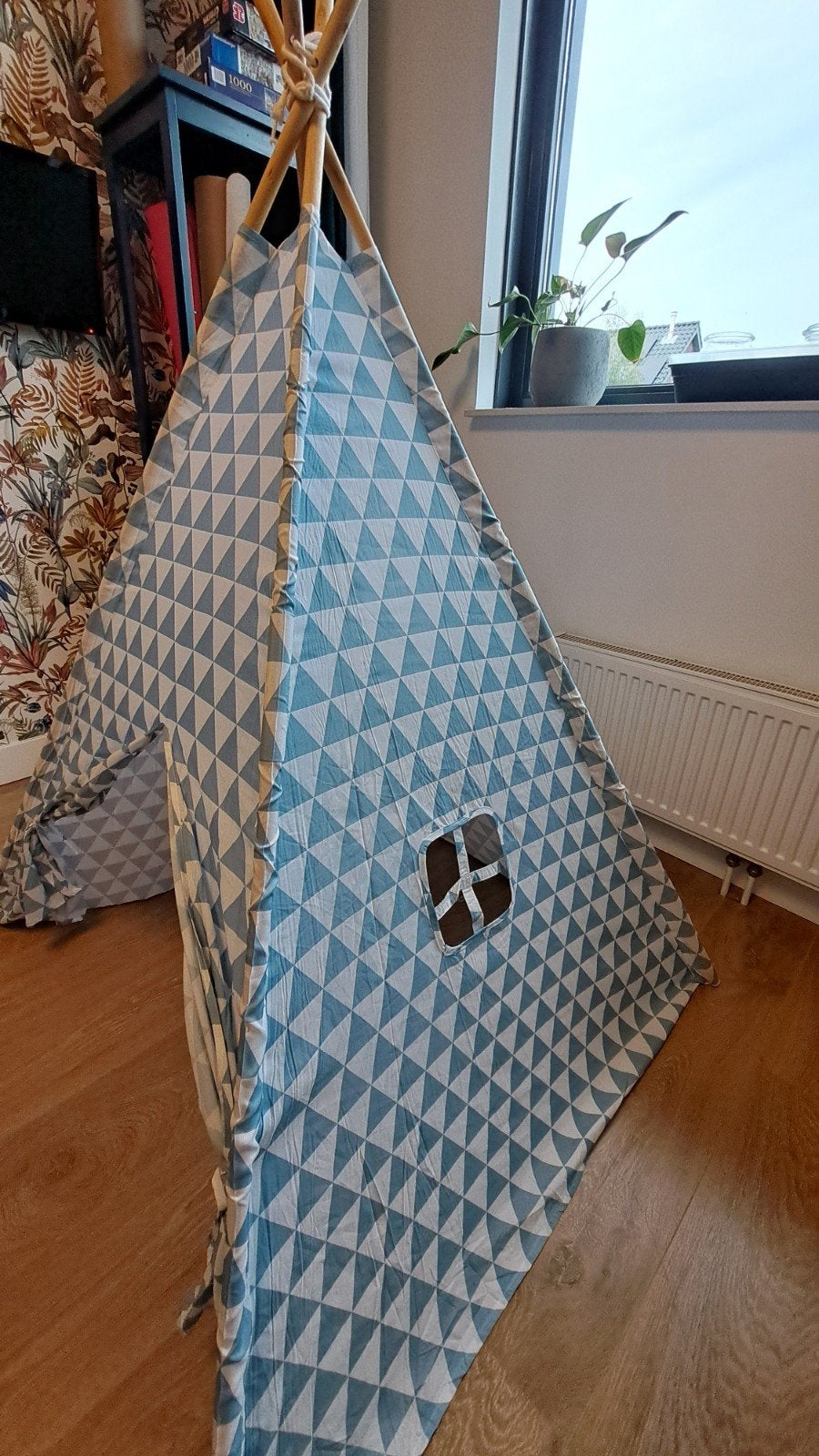 Leuke tipi speeltent, Ophalen, Gebruikt