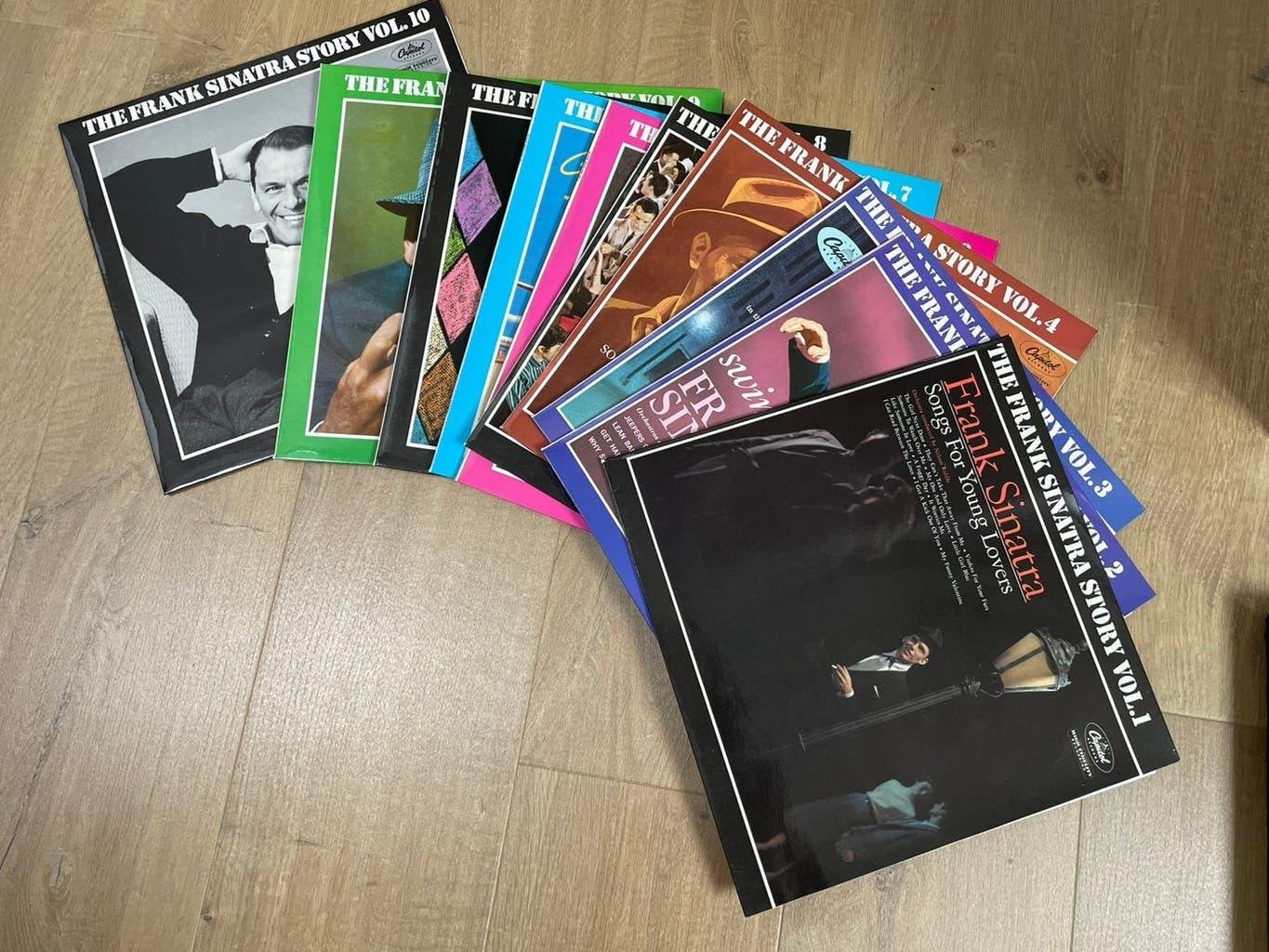 Frank Sinatra 10lp box, Boxset, Boxset, Ophalen of Verzenden, Zo goed als nieuw
