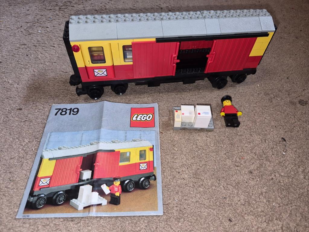 Lego trein 12V wagon 7819, Ophalen of Verzenden, Gebruikt