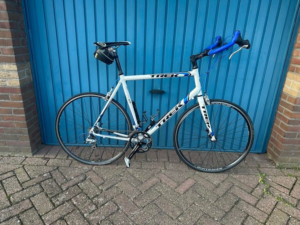 Trek racefiets, Fietsen en Brommers, Fietsen | Racefietsen, Aluminium, Zo goed als nieuw, Meer dan 20 versnellingen, Ophalen