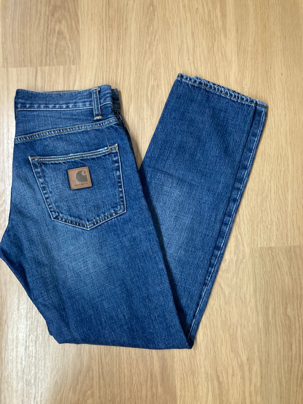 Carhartt WIP Klondike Pant - W29 - L32 - Spijkerbroekblauw, Blauw, Carhartt, W32 (confectie 46) of kleiner, Ophalen of Verzenden