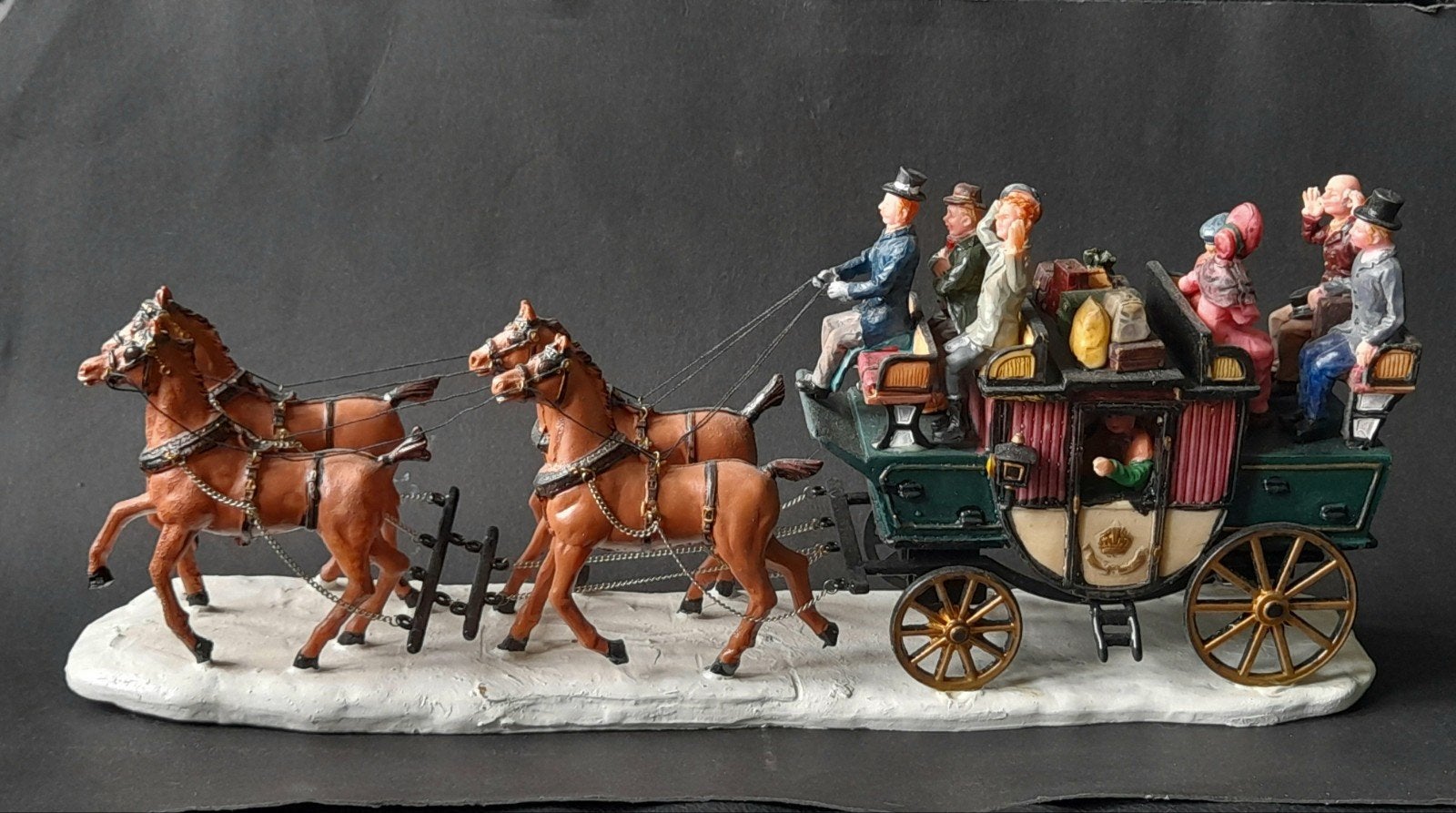 Lemax Caddington Village "Stage Coach" uit jaar 1999, Diversen, Verzenden