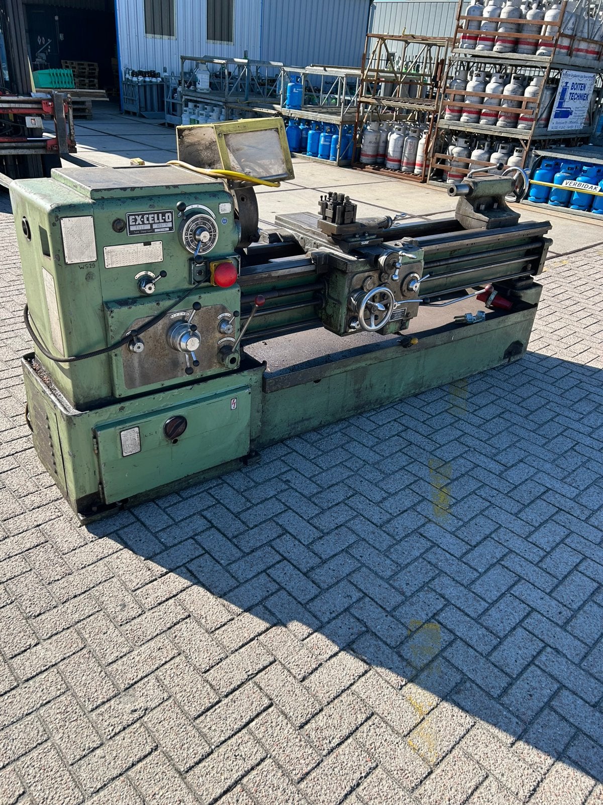 conventionele draaibank Ex-Cell-O DLZ 400 / 1600  – 380V, Doe-het-zelf en Verbouw, Ophalen, Gebruikt, Metaaldraaibank, 1000 mm of meer