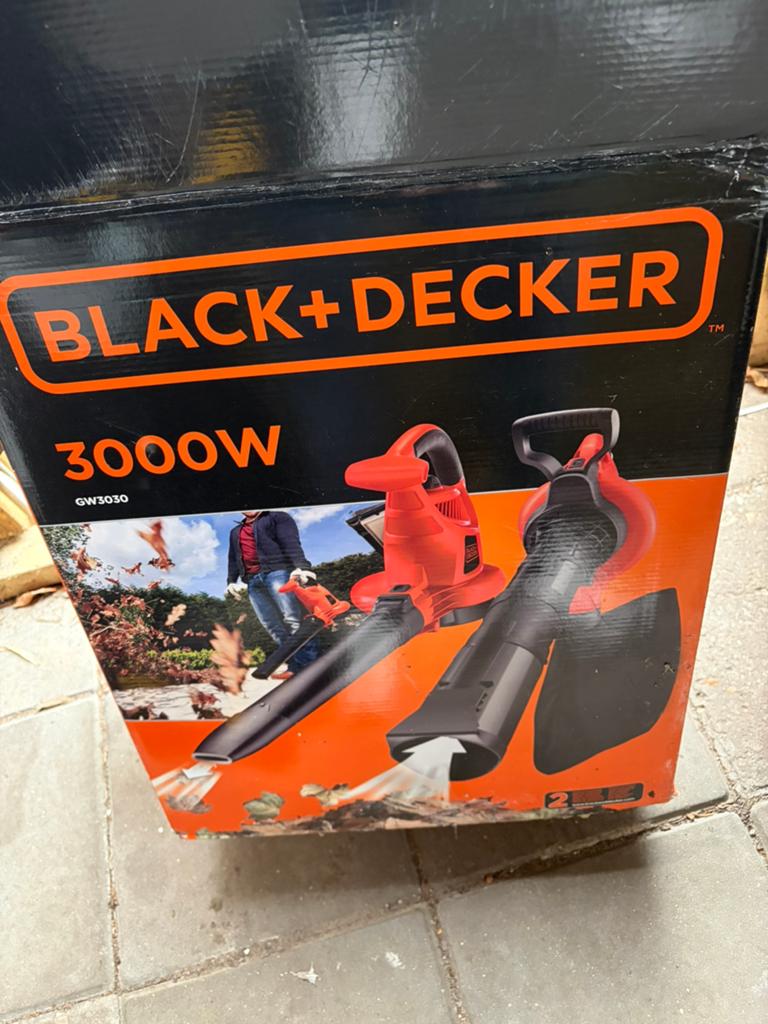 Black Decker bladblazer GW3030, Ophalen, Zo goed als nieuw, Elektrisch