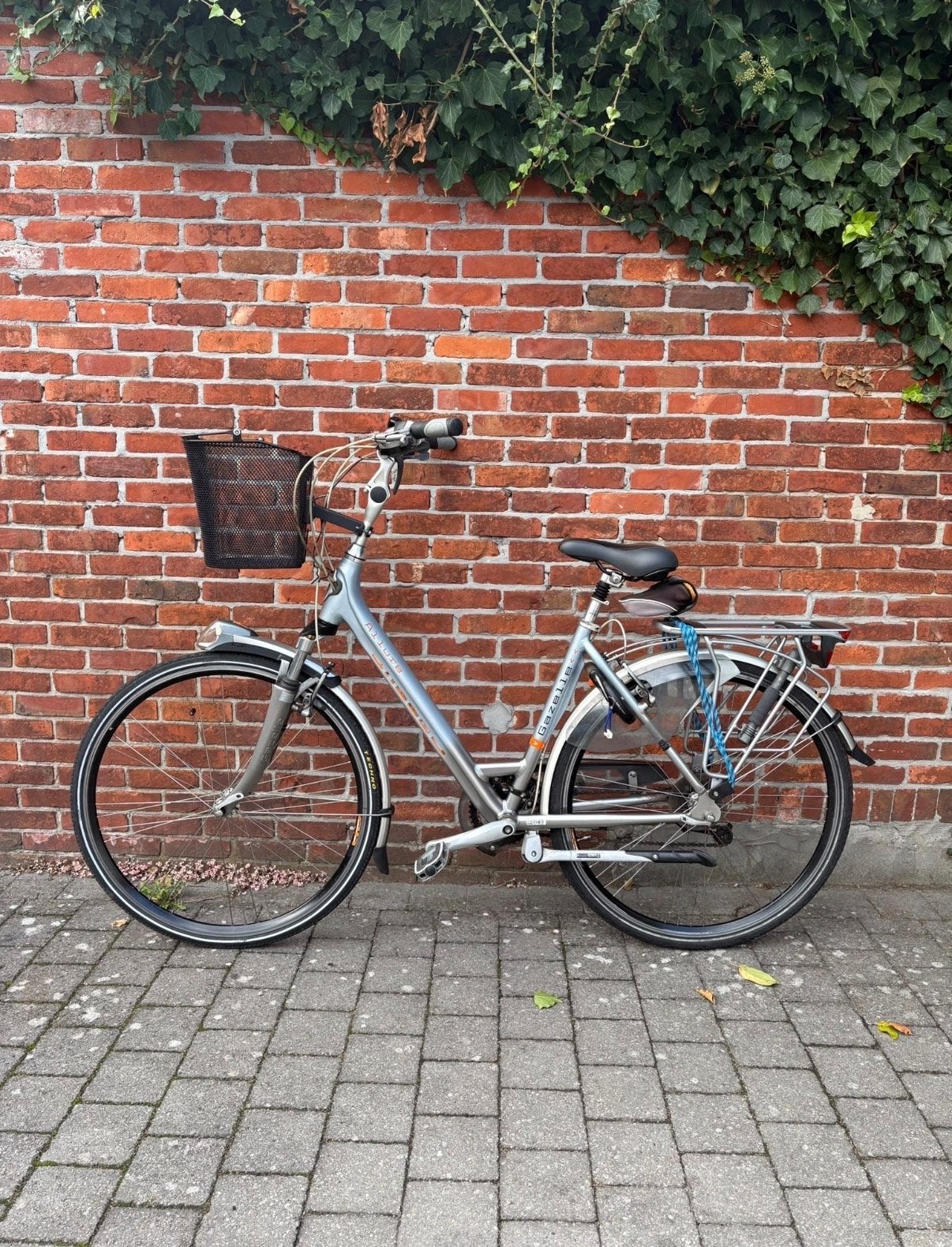 Gazelle Allure Damesfiets met mandje, Ophalen, Velgrem, 50 tot 53 cm, Gazelle