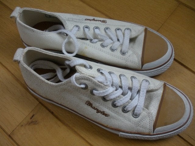 WRANGLER sneakers leer ecru maat 42, Overige kleuren, Wrangler, Ophalen of Verzenden, Sneakers of Gympen