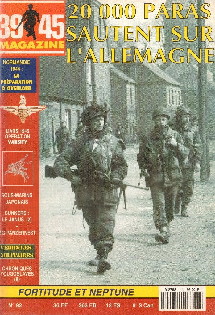 39 45 Magazine No 92, Verzenden, Voor 1940, Zo goed als nieuw, Landmacht