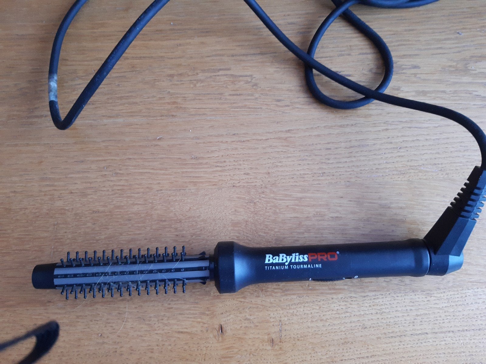 BaByliss PRO Titanium Tourmaline Krulborstel, Ophalen of Verzenden, Zo goed als nieuw, Haarverzorging
