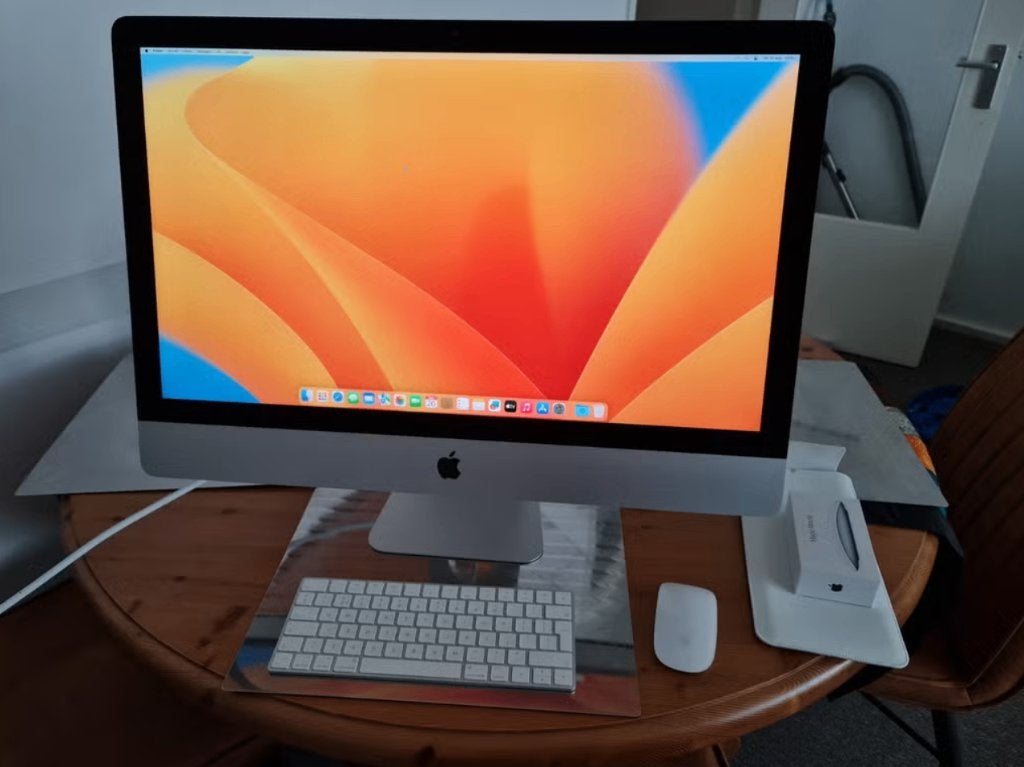 Apple imac 27 inch bouwjaar 2018, Computers en Software, Ophalen, SSD, IMac, Zo goed als nieuw