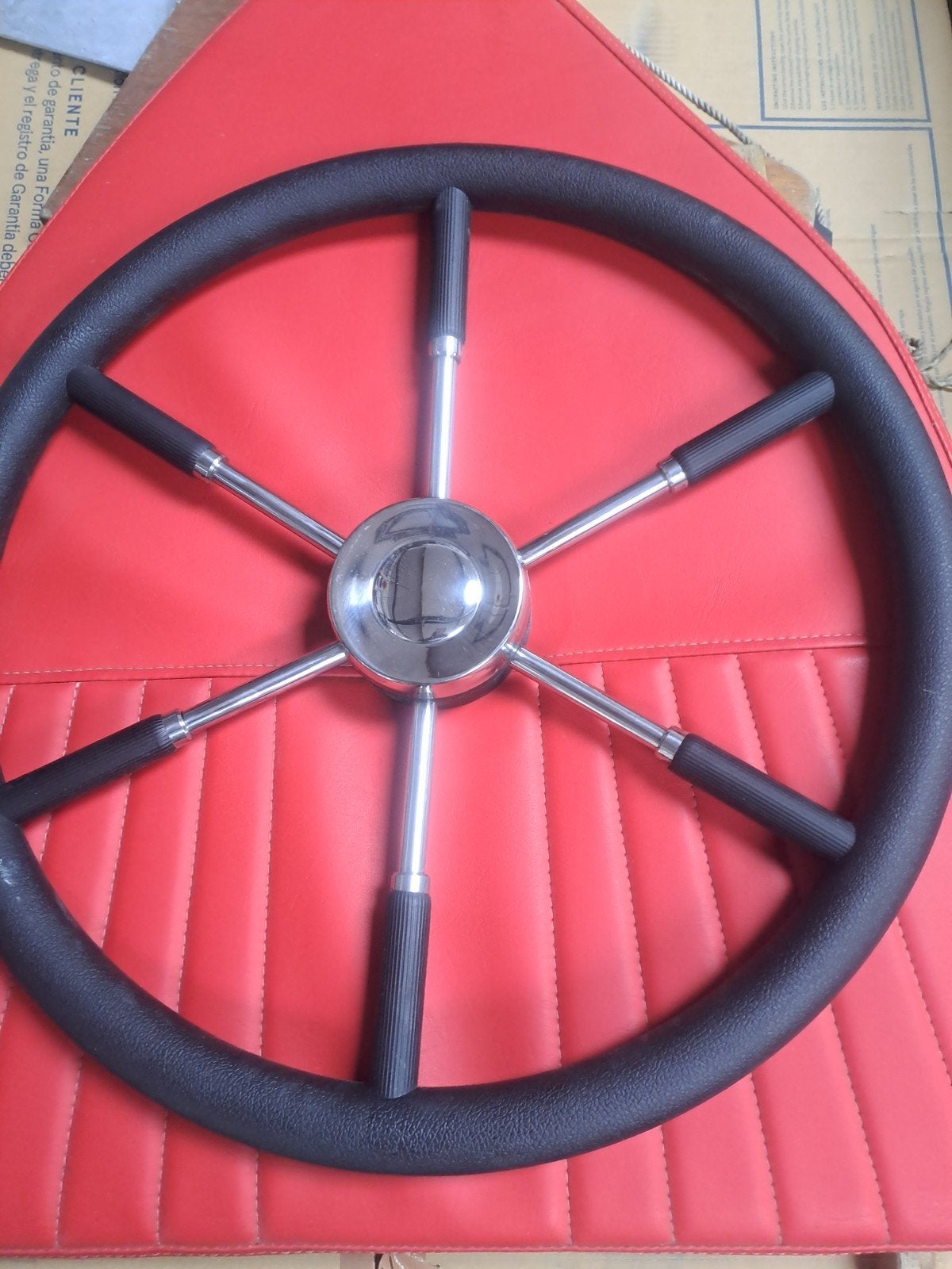 Nieuw Stuur 60cm Rond voor Sloep of Tender., Watersport en Boten, Accessoires en Onderhoud, Ophalen of Verzenden, Nieuw, Interieur en Kussens