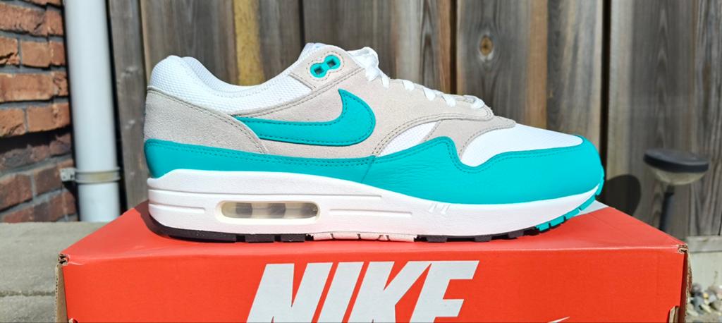 Nike Air Max 1 ' Clear Jade ' - Sneakers - AM1, Overige kleuren, Nike, Nieuw, Ophalen of Verzenden
