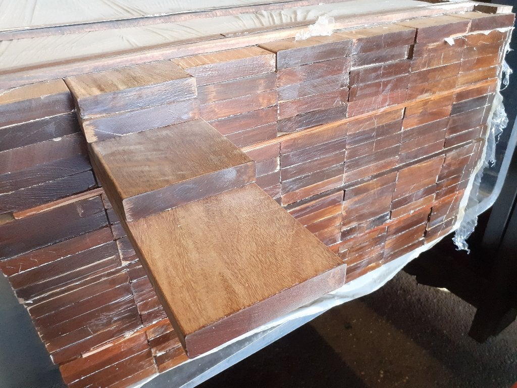 Hardhout Ipé terrasplanken 25x140mm - 3 lengtematen klasse I, Tuin en Terras, Palen, Balken en Planken, Nieuw, Planken, Minder dan 180 cm