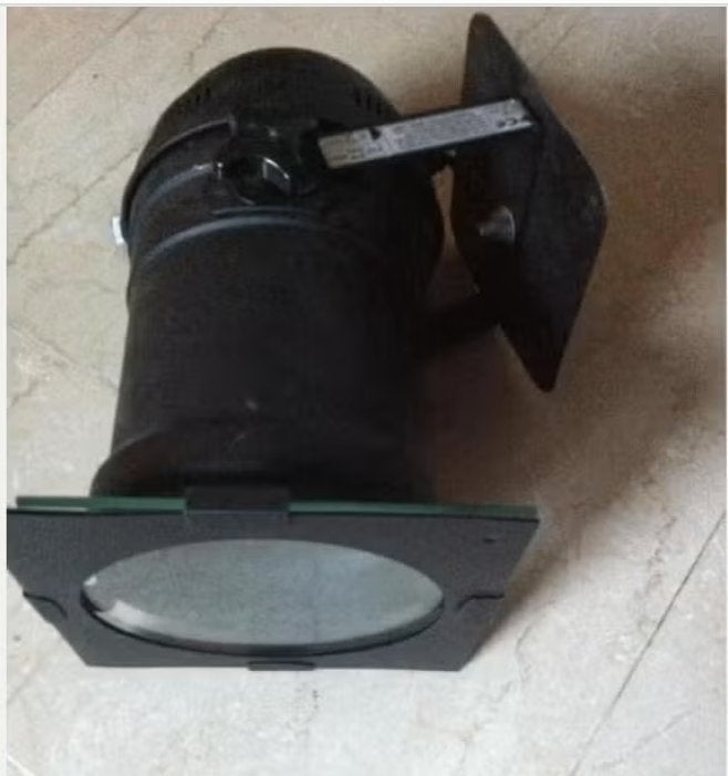 Stoere plafond theaterlamp, Ophalen of Verzenden, Zo goed als nieuw