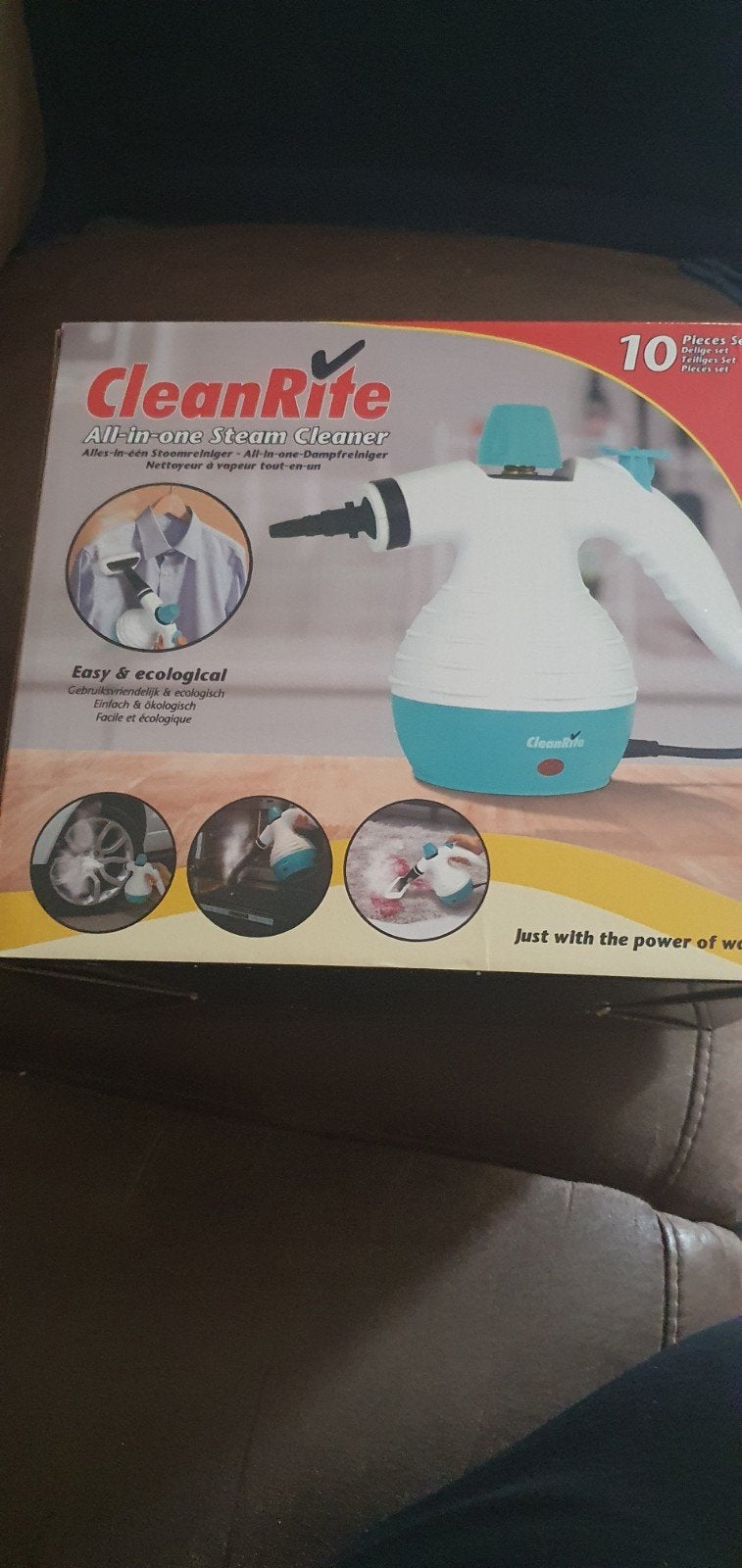 cleanrite all in one steam cleaner, Ophalen of Verzenden, Zo goed als nieuw, Stoomreiniger