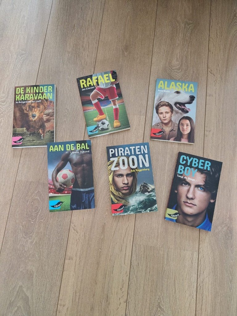 6 jonge lijsters boeken te koop, Diverse auteurs, Ophalen of Verzenden, Zo goed als nieuw, Fictie