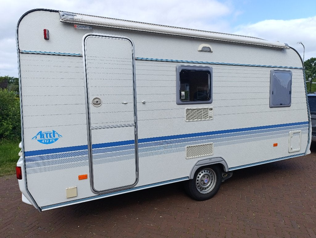Adria Altea 432 PX 2006 met luifel en mover, Luifel, Frans bed, Treinzit, 750 - 1000 kg