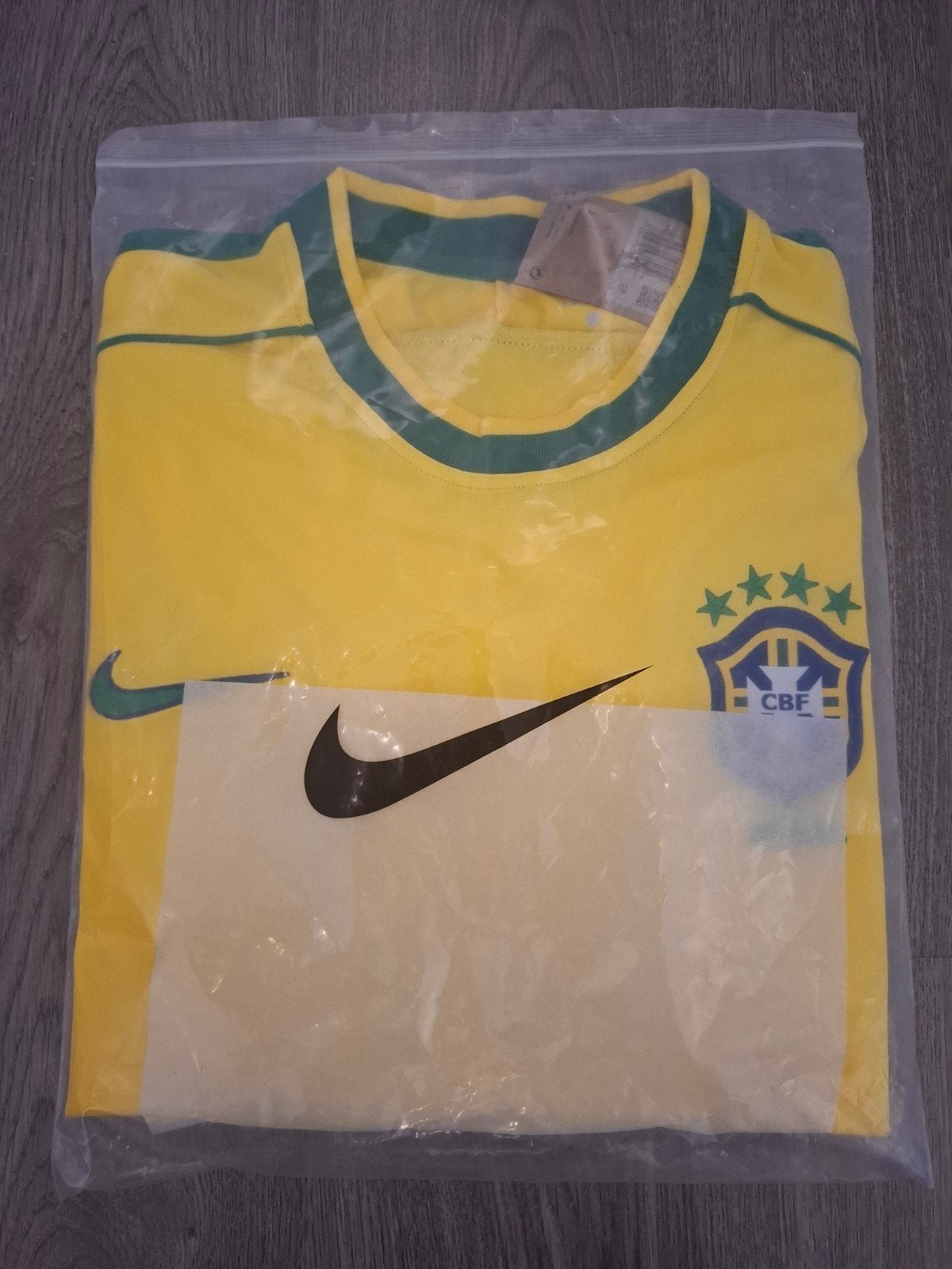 Brazilië 1988 Retro Voetbalshirt Maat L, Maat L, Ophalen of Verzenden, Nieuw, Shirt