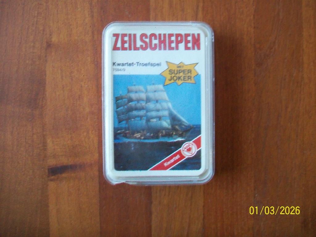 Zeilschepen Kwartet ( ASS), Verzenden, Zo goed als nieuw, Zeilboot, Kaart, Foto of Prent