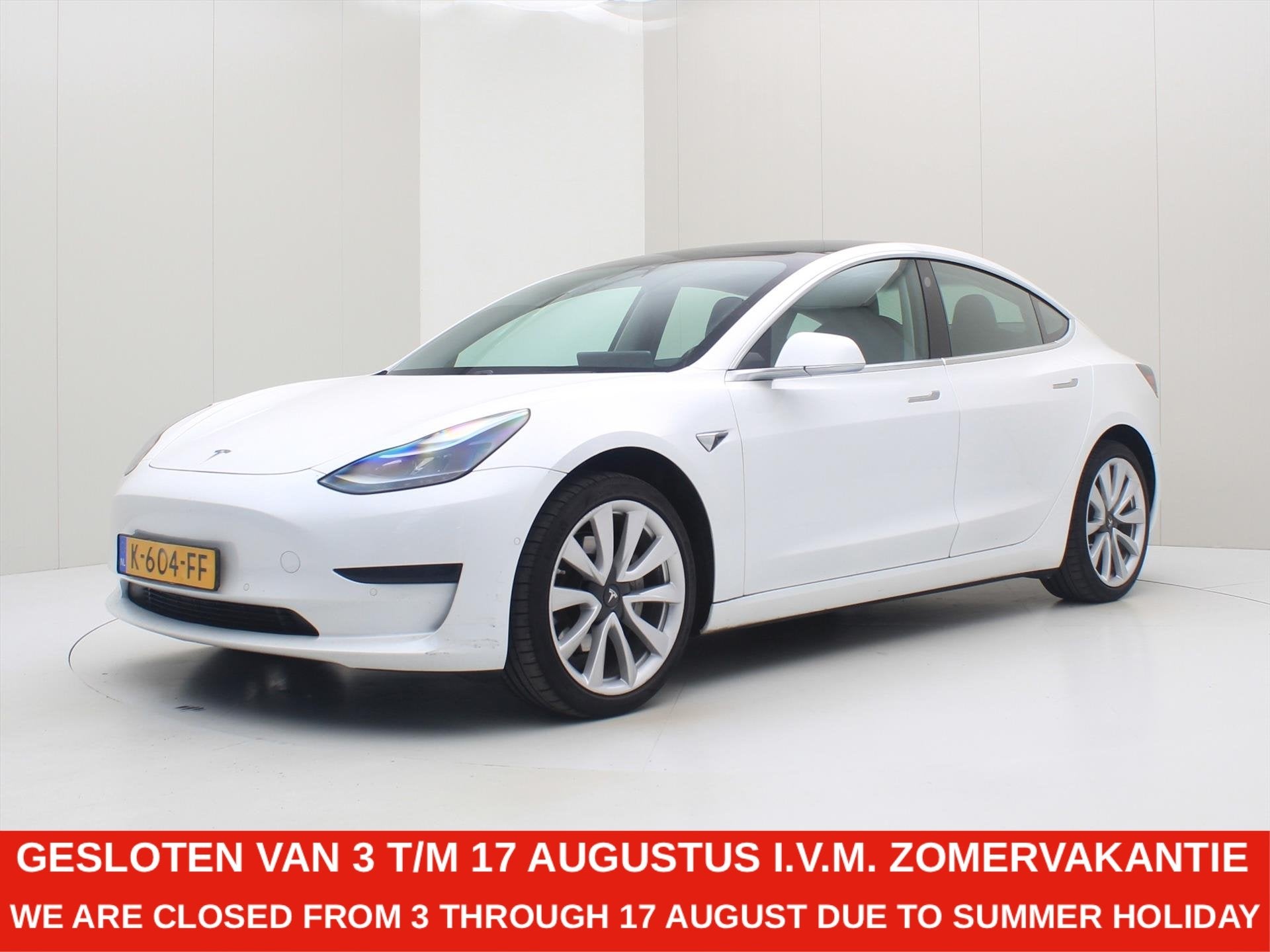 Tesla Model 3 Standard RWD Plus [ LFP-ACCU+AUTOPILOT+19 INCH, Automaat, Achterwielaandrijving, Gebruikt, Zwart