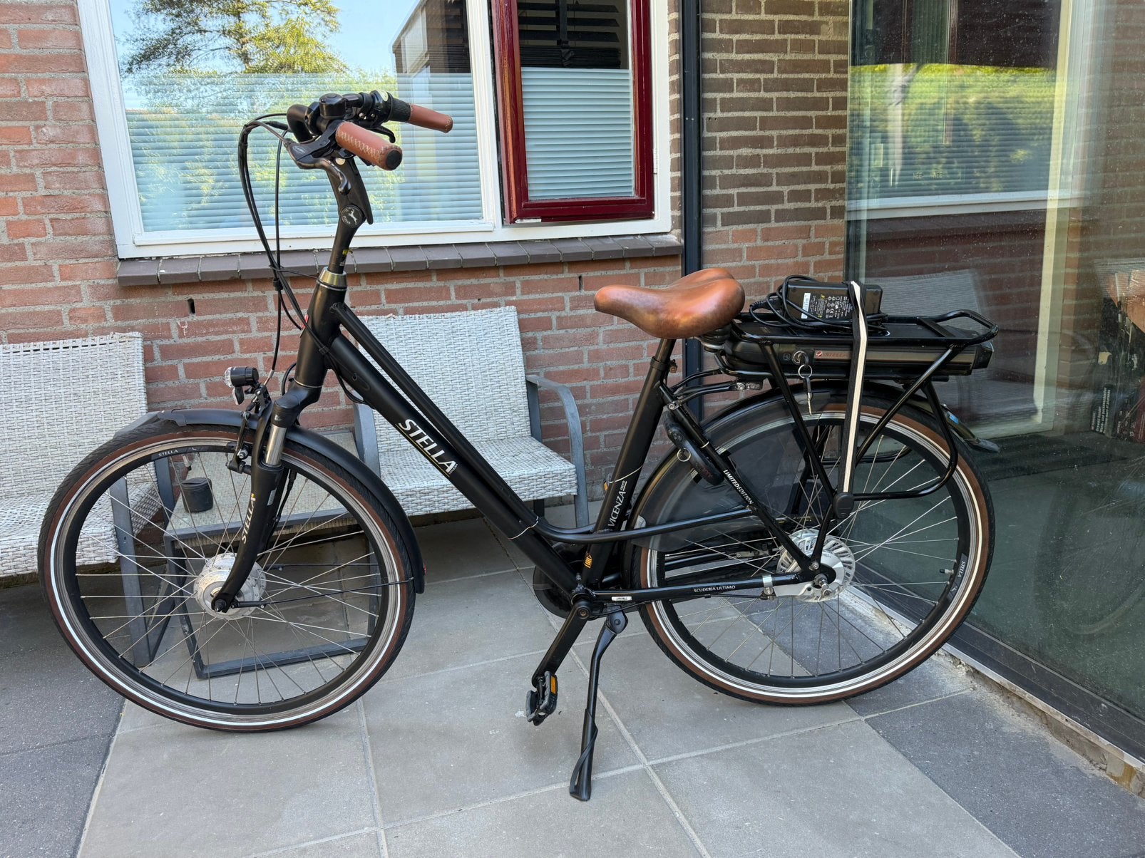Stella vicenza elektrische fiets, Fietsen en Brommers, Fietsen | Dames | Damesfietsen, 53 tot 56 cm, Ophalen, Zo goed als nieuw