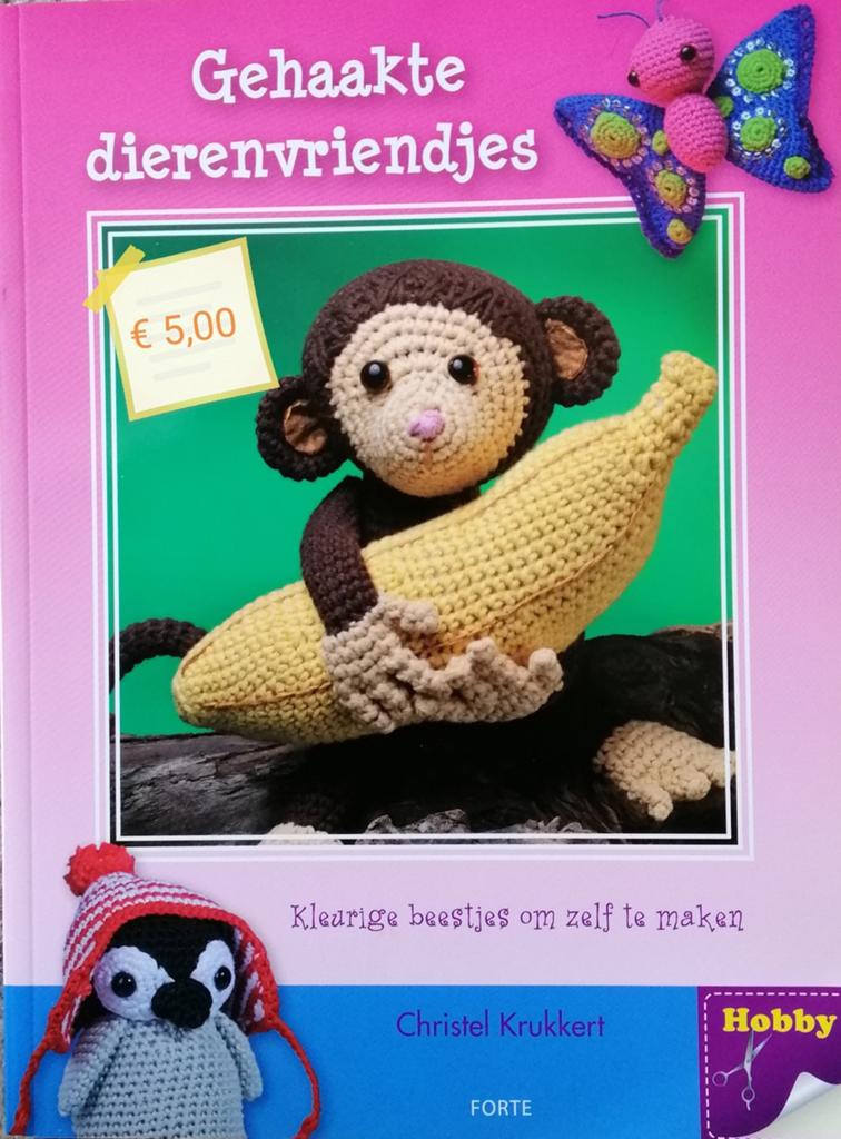 Christel Krukkert - Gehaakte dierenvriendjes, Fotograferen en Filmen, Ophalen of Verzenden, Zo goed als nieuw, Christel Krukkert