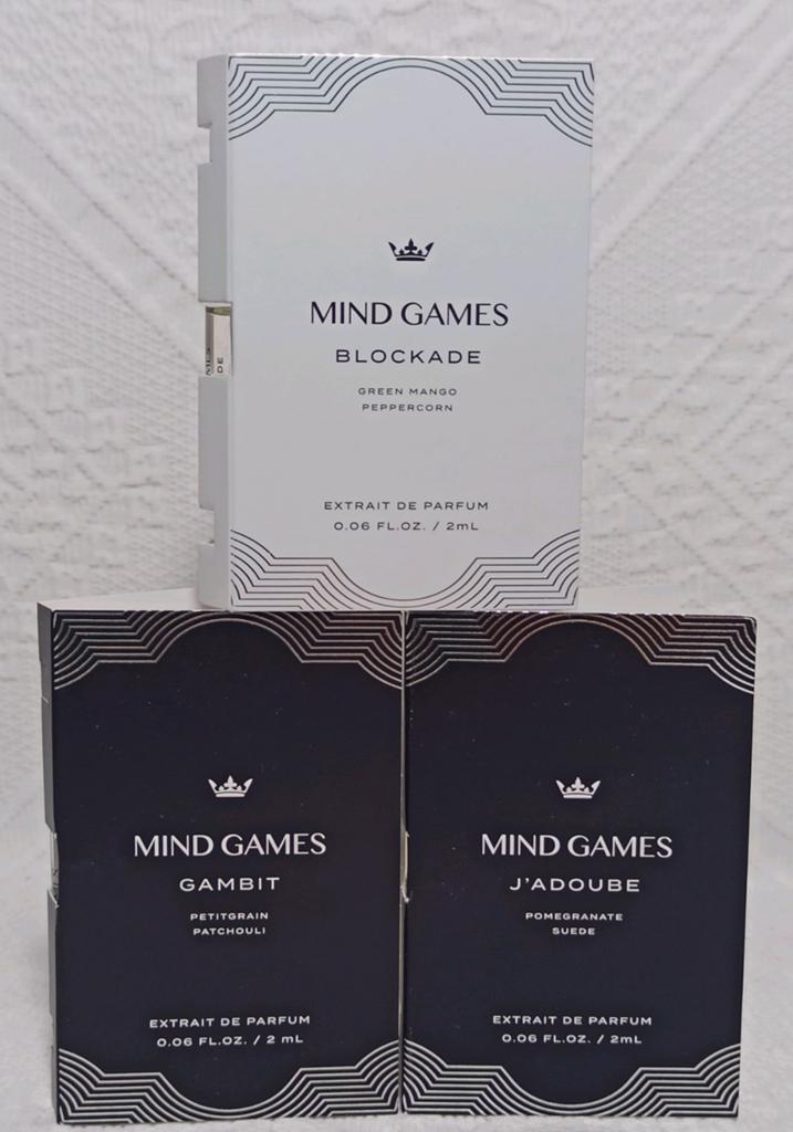 Mind Games Sample Set Blockade - Gambit - J'Adoube + buidel, Verzenden, Nieuw