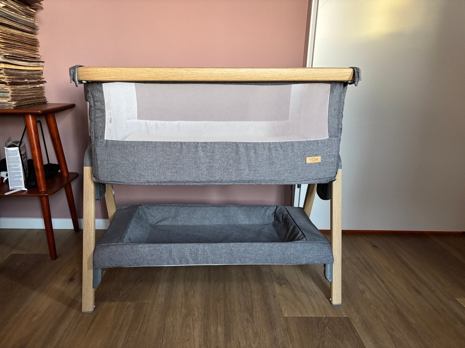 Tutti Bambini CoZee Bedside Crib / Co-sleeper, Ophalen, Gebruikt, Minder dan 140 cm, Matras