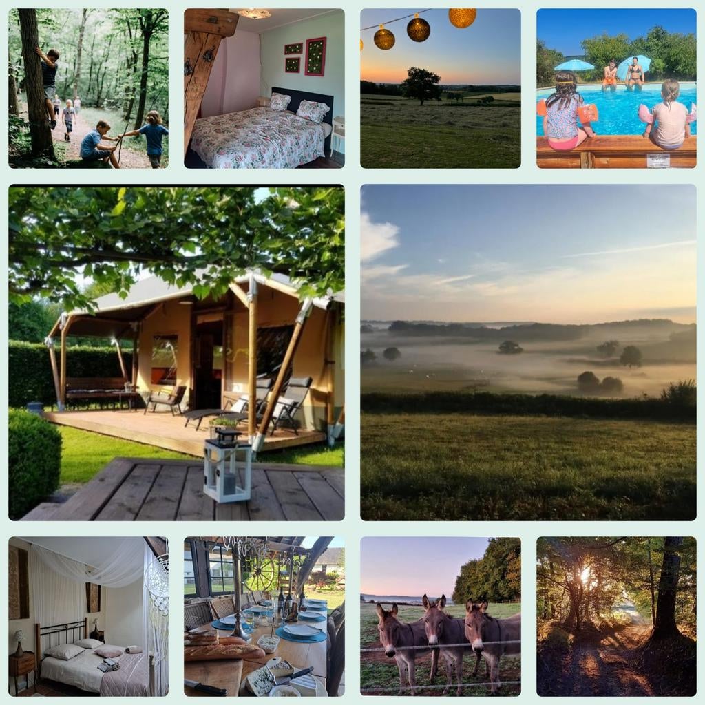 Kleinschalige Camping, Domaine Champeaux   Frankrijk, Vakantie, Campings, Wasmachine, In bergen of heuvels, Landelijk