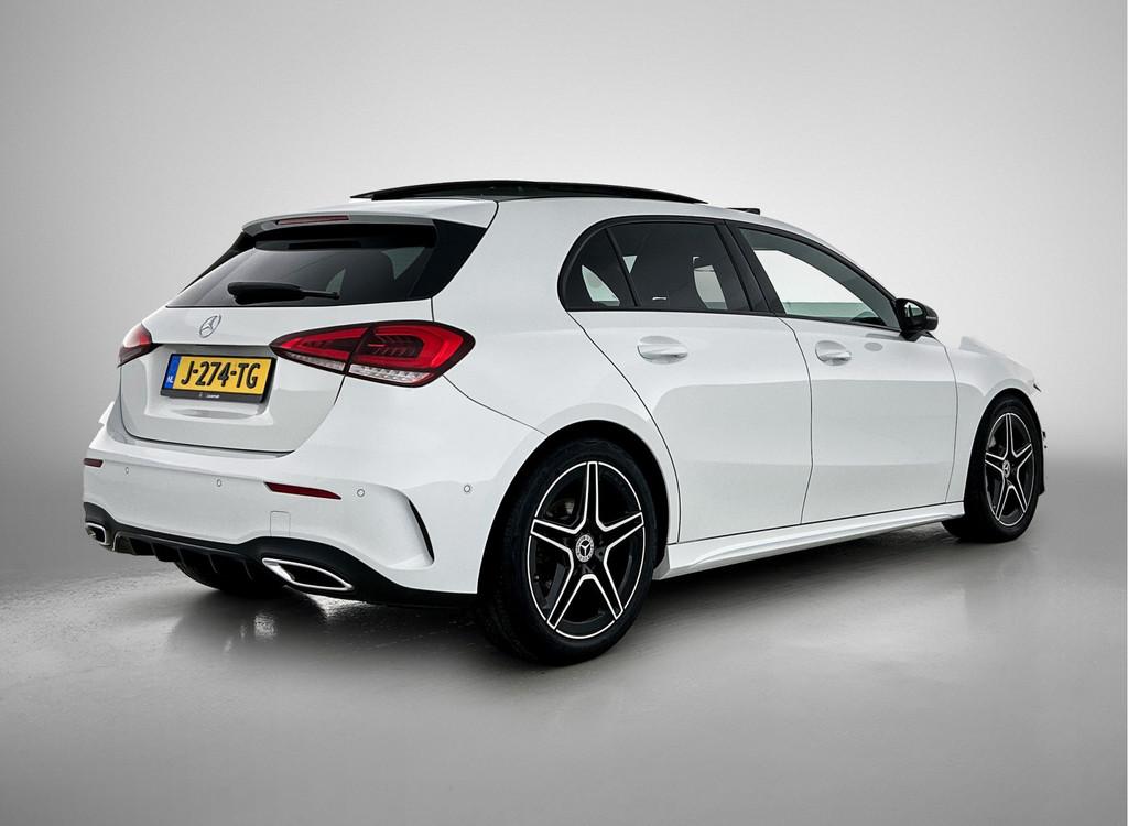 Mercedes-Benz A-Klasse 180 AMG Nightpakket | Panoramadak | S, Auto's, Mercedes-Benz, 12 maanden, 136 pk, Gebruikt, 4 cilinders