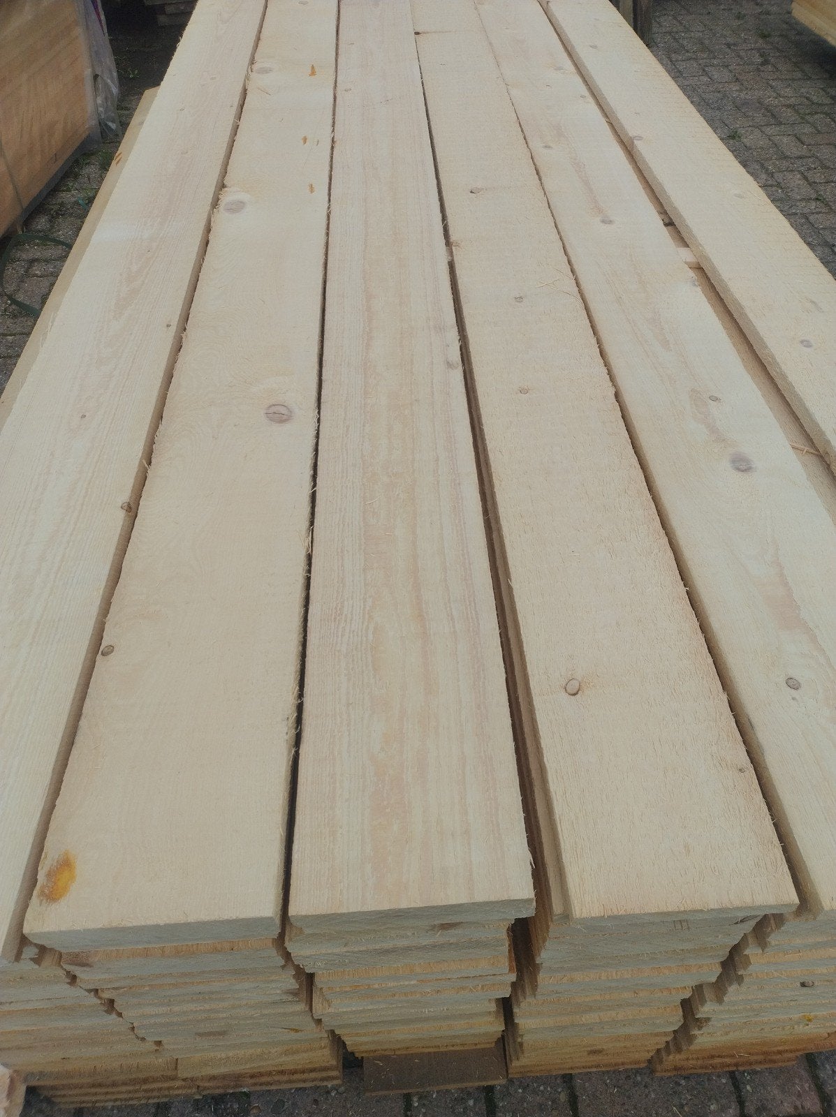 nw vuren planken 22x175, Minder dan 25 mm, Nieuw, Ophalen of Verzenden, Plank