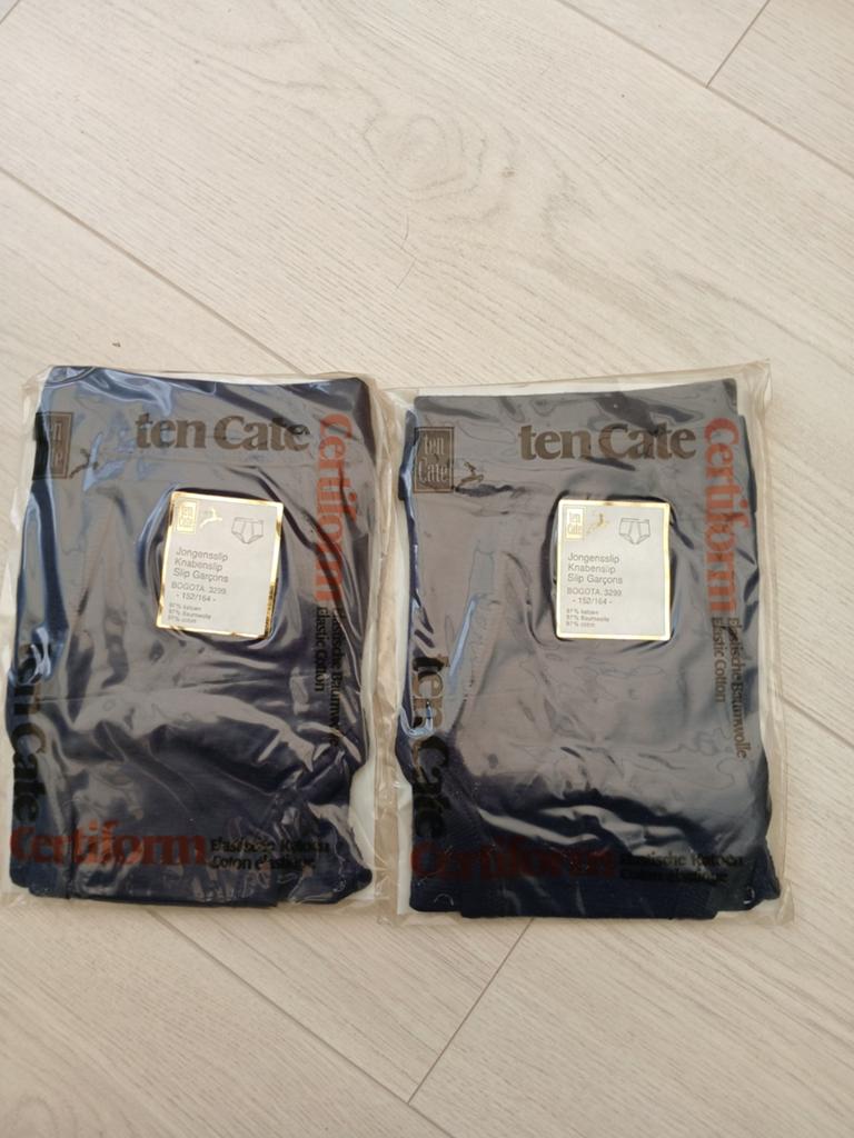Ten Cate Jongensslip Marineblauw Maat 152/164 (2 stuks), Ophalen of Verzenden
