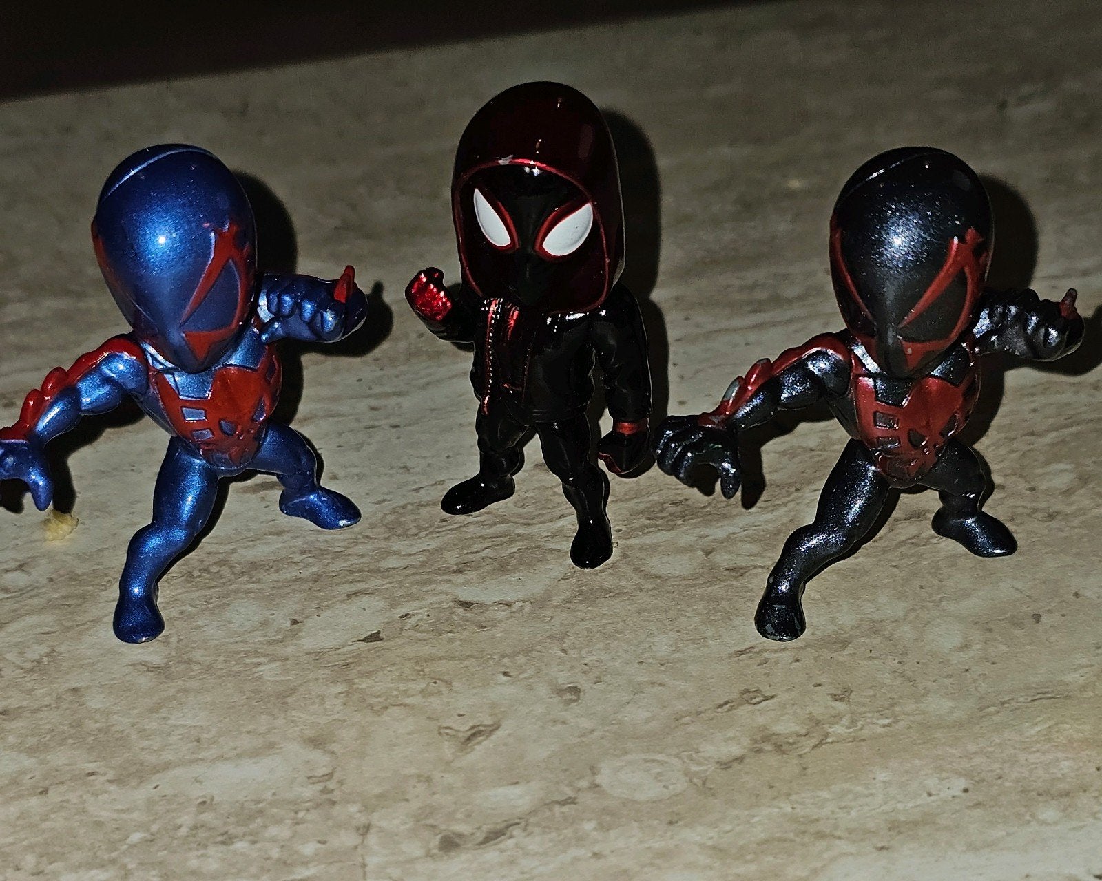Spider-Man Across the Spider-Verse figuren set van 3, Ophalen of Verzenden, Gebruikt