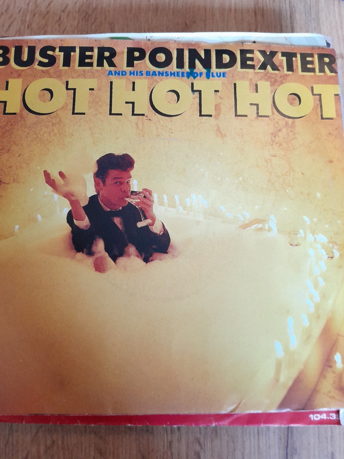 buster poindexter 7inch hot hot hot, Ophalen of Verzenden, Zo goed als nieuw, Pop