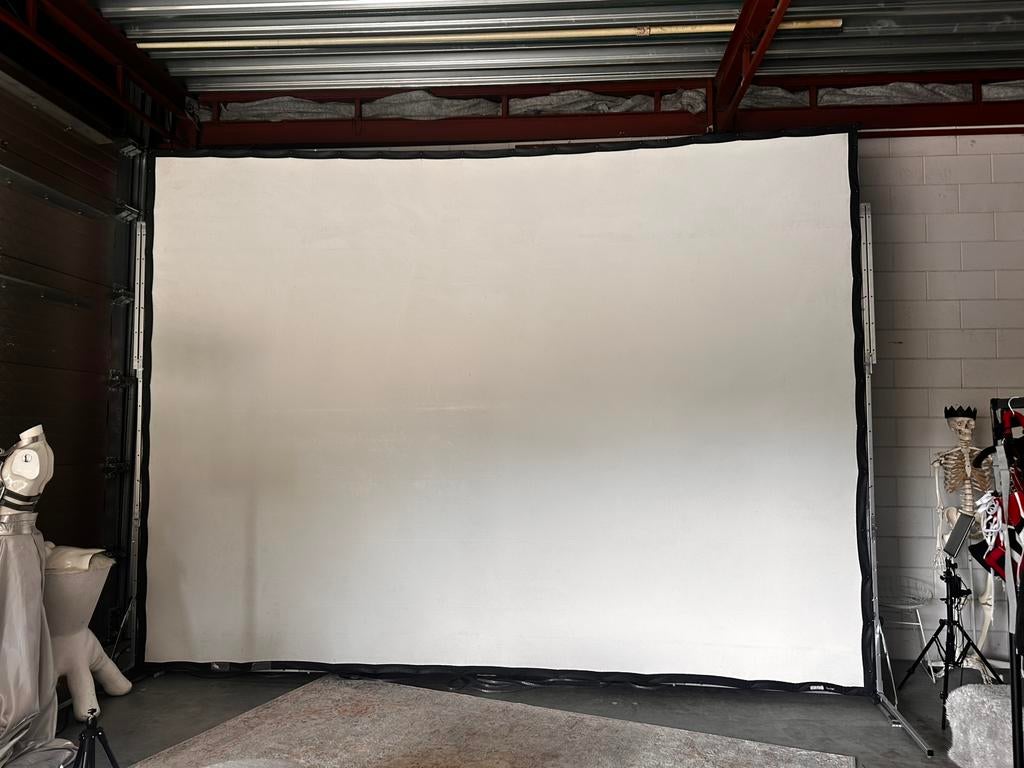 Da-Lite Opvouwbaar Projectiescherm, Audio, Tv en Foto, Projectieschermen, Ophalen of Verzenden, Handmatig, Gebruikt