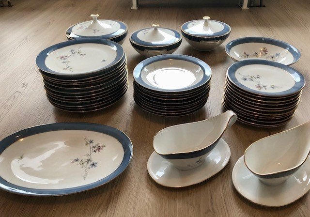 Antiek Compleet servies Rheinpfalz Hartporzellan, Ophalen