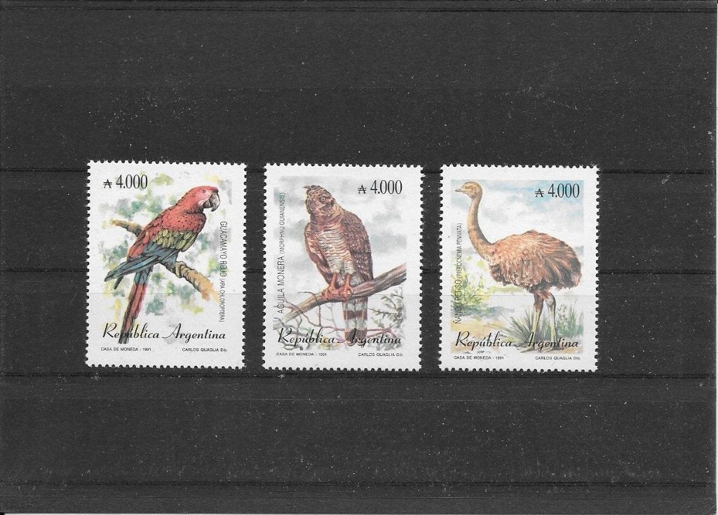 Argentinië vogels, Ophalen of Verzenden, Postfris, Zuid-Amerika